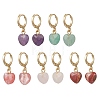 Brass Hoop Earrings EJEW-JE06907-2