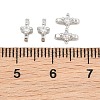 SHEGRACE Brass Micro Pave Cubic Zirconia Connector Charms XGRQ5K497-833P-A-3