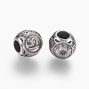 12 Constellations 316 Surgical Stainless Steel European Beads STAS-P212-18AS-2