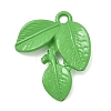 Spray Painted Alloy Pendants AL-CBAF9D9-01A-02-1