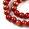 Natural Mashan Jade Beads Strands G-A255-A01-04A-3