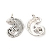 Tibetan Style Alloy Pendants X-TIBE-B001-21AS-1