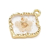Alloy Epoxy Resin Pendants AL-Z001-08G-03-2