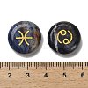 12 Constellation Natural Blue Spot Jasper Cabochons Set G-Q190-03B-3