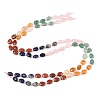 Natural Yellow Aventurine & Red Jasper & Rose Quartz & Sodalit & Green Aventurine Beads Strands G-Z135-A01-3