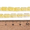 Crackle Transparent Glass Beads Strands GLAA-N068-05A-10-4