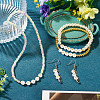 500Pcs Plating Acrylic Beads PACR-TADJ0001-01F-5