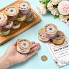 4 Rolls 4 Colors Segment Dyed Macrame Cotton Cord OCOR-YW0001-27B-5