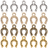 100Pcs Tibetan Style Alloy Pendants FIND-SC0023-11A-1