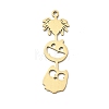 Halloween 201 Stainless Steel Pendants SA-CBA6FBD-21G-1