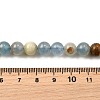 Natural Blue Calcite Beads Strands G-H312-C02-8mm-5