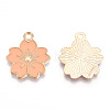 Alloy Enamel Pendants ENAM-S121-115K-2