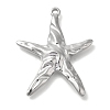 Ocean Theme Anti-Tarnish 304 Stainless Steel Pendants STAS-Z092-06P-01-1