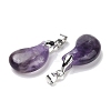 Natural Amethyst Pendants G-NH0025-14P-01-2