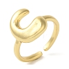 Brass Open Cuff Rings RJEW-U008-06C-G-1