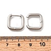 201 Stainless Steel Hoop Earrings EJEW-Z137-02P-03-5