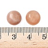 Natural Peach Moonstone Cabochons G-S398-01A-07-3