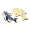 Ocean Alloy Enamel Pendants ENAM-B041-01E-3