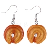 Resin Food Model Dangle Earrings PW-WG3638D-06-1