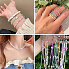 932Pcs 4 Colors Drawbench Style Glass Seed Beads SEED-TADJ0001-06-6