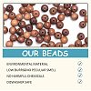 Undyed Jujube UnDyed Natural Wood Beads WOOD-PH0008-29-2
