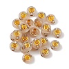 Luminous Transparent Acrylic Beads OACR-P037-01B-Q-2