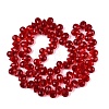 Transparent Glass Beads Strands GLAA-Q116-01A-B05-2
