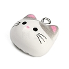 Printed Opaque Resin Pendants RE-CBA08CD-02E-2