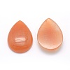 Natural Red Aventurine Cabochons G-P393-G13-2