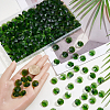 240Pcs Electroplate Glass Faceted Octagon Links Connector Charms EGLA-SP0001-43A-3
