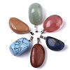 Natural & Synthetic Mixed Gemstone Pendants G-N0326-022-2