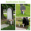 Plastic Cemetery Vase with Stake AJEW-WH0709-444B-7