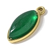 Natural Green Onyx Agate(Dyed & Heated) Pendants STAS-L277-09G-03-2