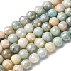 Natural Flower Amazonite Beads Strands X-G-O164-02-8mm-2