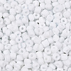 Frosted Opaque Glass Seed Beads SEED-R029-4mm-A01-2