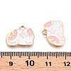 Alloy Enamel Pendants ENAM-T009-45D-RS-3