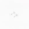 925 Sterling Silver Stud Earring Findings STER-L064-10P-2