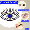 50Pcs Evil Eye Felt Sew on Patches DIY-GF0014-23-5