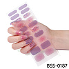 Nail Art Full Cover Nail Stickers MRMJ-YWC0001-BSS-0187-1