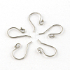 Tarnish Resistant 201 Stainless Steel Earring Hooks STAS-R063-33-2