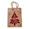 Christmas Theme Hot Stamping Rectangle Paper Bags LS-CARB-F011-02A-2