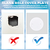 Round PP Plastic Electric Junction Box Cover FIND-FH0006-57-3