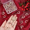 50Pcs Alloy Rhinestone Connector Charms RB-CN0001-02-3