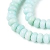 Ombre Effect Dyed Glass Beads Strands GLAA-T030-07A-07-3