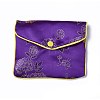 Embroidery Damask Cloth Pouches ABAG-WH0023-04A-02-1