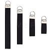 4Pcs 4 Styles Felt Keychain Clasps FIND-GF0009-67-1