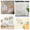 Square Acrylic Self-Adhesive Hanging Spring Clips AJEW-WH20011-56C-4