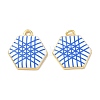 Printed Brass Pendants KK-CBAF9BC-14G-01-1
