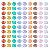 Transparent Crackle Acrylic Beads CACR-TAC0003-11