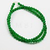 Natural Malaysia Jade Bead Strands G-M097-8mm-05-2